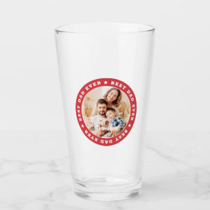 Copo De Pint Foto personalizada do melhor Pai de sempre moderno