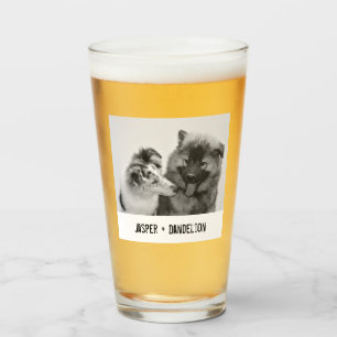Copo De Pint Foto personalizada simples e moderna do Pessoas