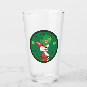 Copo De Pint Fox do dia de St Patrick