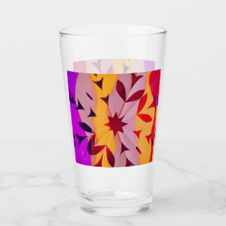 Copo De Pint Fragmento Solar Geométrico Abstrato para Bebida