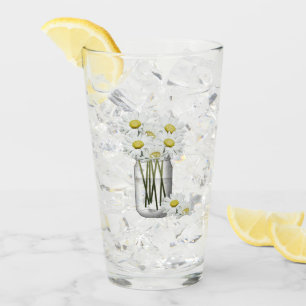 Copo De Pint Frasco de pedreiro do vidro de bebendo das