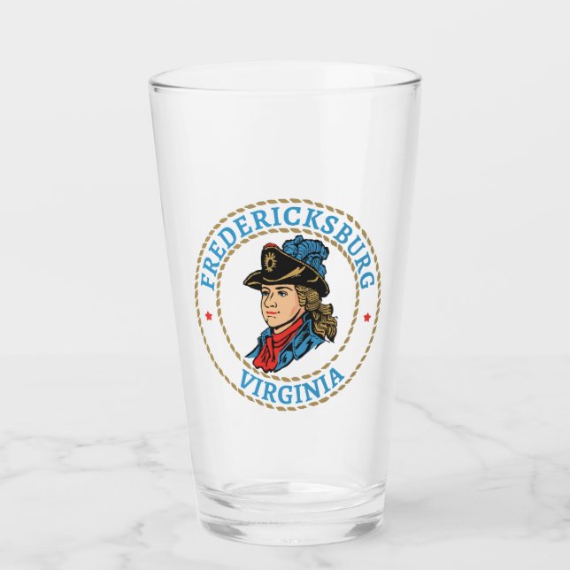Copo De Pint Fredericksburg Virginia Colonial (Frente)