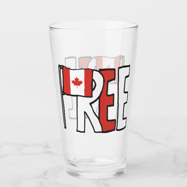 Copo De Pint Free Canada (Frente)