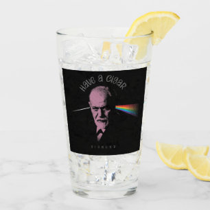 Copo De Pint Freud Rosa (Tenha Um Charuto)