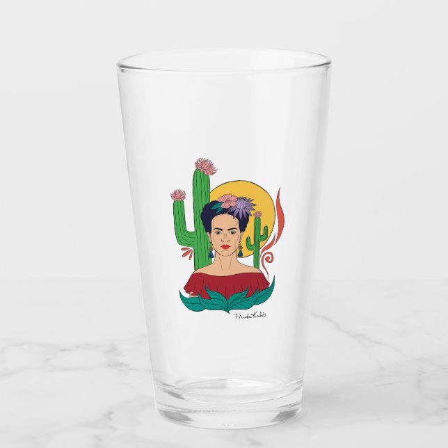 Copo De Pint Frida Kahlo Desert Graphic (Frente)