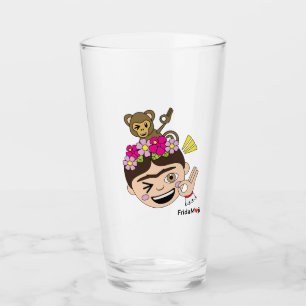 Copo De Pint Frida Kahlo   FridaMoji - uma APROVAÇÃO