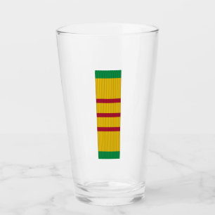 Copo De Pint Friso da Medalha do Serviço Vietnã