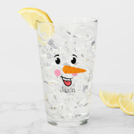 Copo De Pint Frosty the Snowman Happy Face