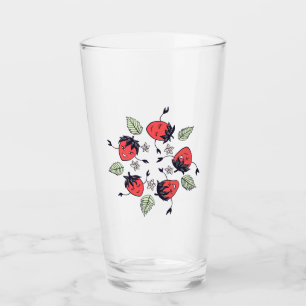 Copo De Pint Fruta Cute Strawberry Kawaii