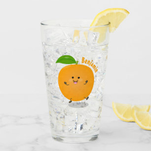 Copo De Pint Fruta de citrinos de laranja-dança