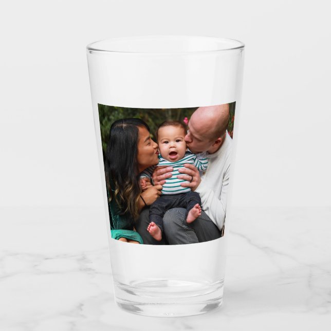 Copo De Pint Full Photo Upload Personalized (Frente)