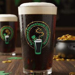 Copo De Pint Funny St Paddys Certified Shenanigans Coordinator