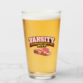 Copo De Pint Funny Wisconsin Meat Raffle Varsity Team MVP 