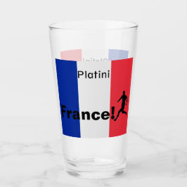 Copo De Pint Futebol da França, personalizável