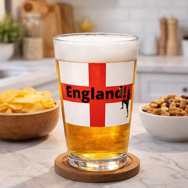 Copo De Pint Futebol da Inglaterra  (Criador carregado)