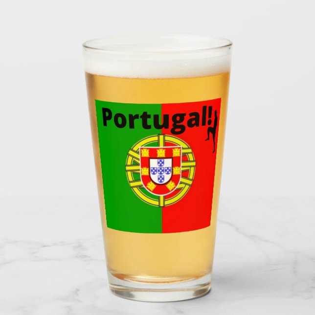 Copo De Pint Futebol de Portugal (Frente (Preenchido))