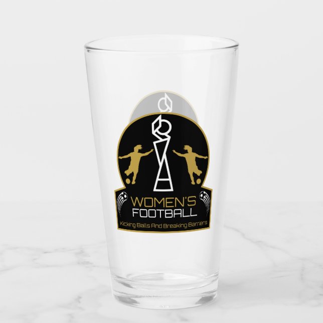 Copo De Pint Futebol feminista (Frente)