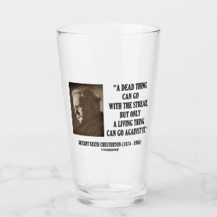 Copo De Pint G.K. Chesterton Coisa Morta Corrente Coisa Viva