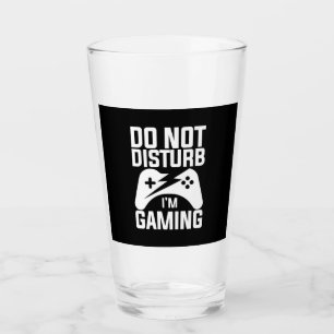 Copo De Pint Gamer Gift Não Incomodar Estou Jogando