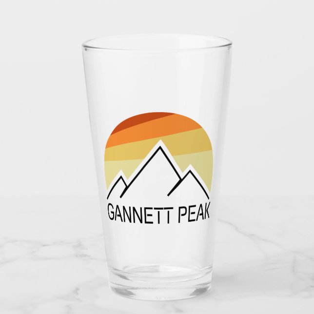 Copo De Pint Gannett Peak Retro (Frente)