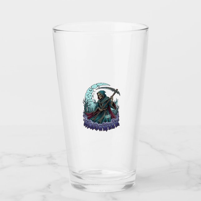 Copo De Pint Ganso da Foice do Ceifador de Halloween Lanterna L (Frente)