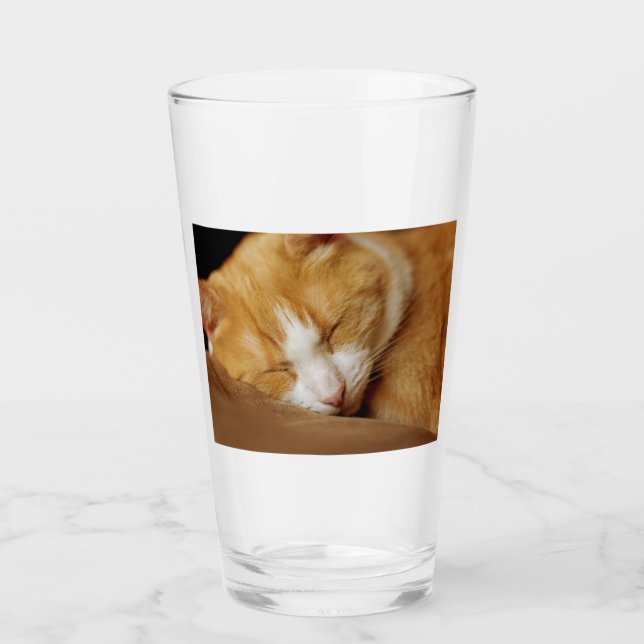 Copo De Pint Gatinho Dormindo (Frente)