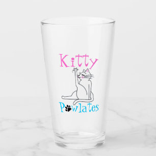 Copo De Pint "Gatinho PAWlates"