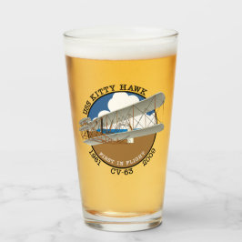 COPO DE PINT GATINHO USS HAWK CV-63 TUMBLER 1961-2009