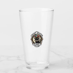 Copo De Pint Gato Bobo da Corte Design de Amante de Gato Engraç