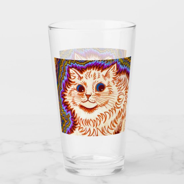 Copo De Pint Gato Caleidoscópio (Frente)