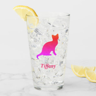 Copo De Pint Gato de ombre fofo personalizado