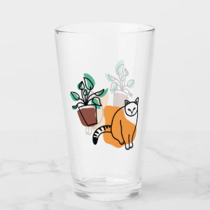 Copo De Pint Gato e planta