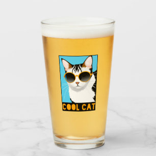Copo De Pint Gato Legal Divertido