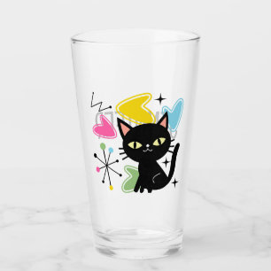 Copo De Pint gato preto meio século