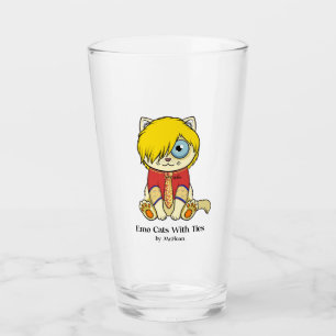 Copo De Pint Gatos Emo Com Galerias Gravatas