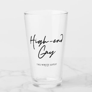 Copo De Pint Gay high-end - O Lotus Branco