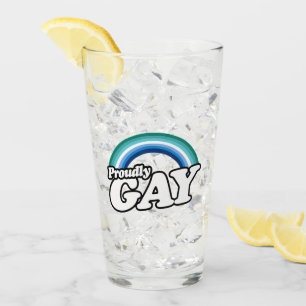 Copo De Pint Gay masculino e orgulhoso