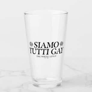 Copo De Pint Gay Siamo Tutti - O Lotus Branco