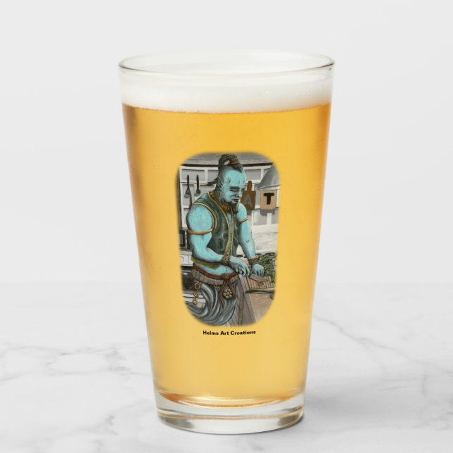 Copo De Pint Gene Cozinhar Kitchen Magic Fantasy Art Cup (Frente (Preenchido))