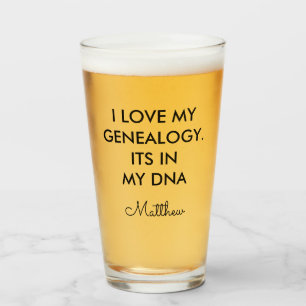 Copo De Pint Genealogia da Reunião Familiar DNA Gag