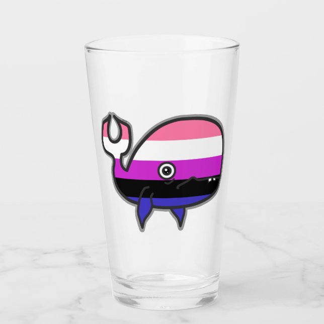 Copo De Pint Gengibre Ansioso, mas Orgulhoso (Frente)