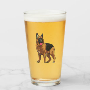 Copo De Pint german shepherd Alsaciano