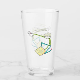 Copo De Pint Gesso Stickman
