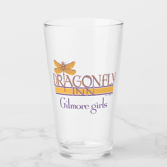 Copo De Pint Gilmore Girls | Dragonfly Inn Logo (Frente)