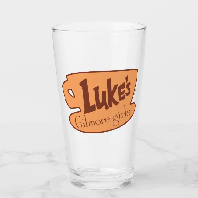 Copo De Pint Gilmore Girls | Logotipo do restaurante Luke (Frente)