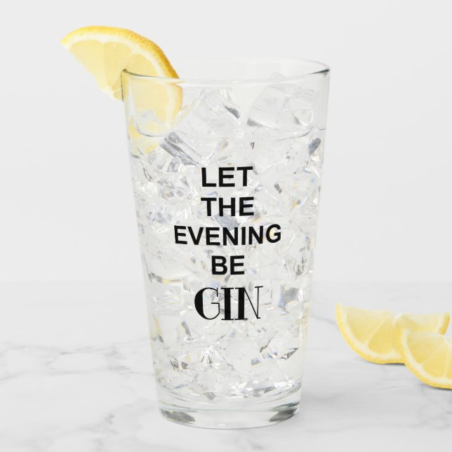 Copo De Pint Gin Divertido (Gelo frontal)
