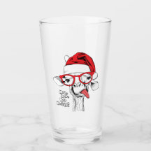 Girafa de Natal hipster | Feriados