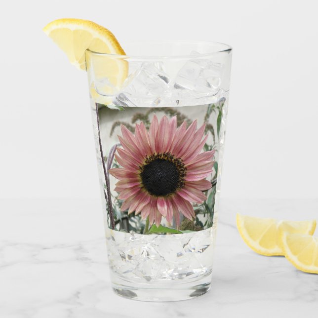 Copo De Pint Girassol rosa pálido (Gelo frontal)