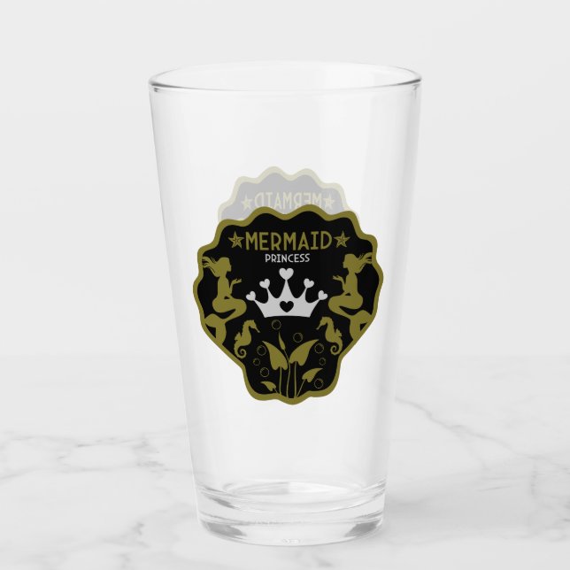 Copo De Pint Girl Mermaid Princess (Frente)
