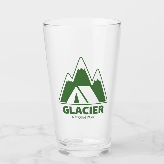Copo De Pint Glacier National Park Mountains Camping (Frente)